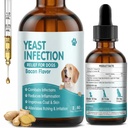 Natural Yeast Infection Treatment for Dogs Relief Itchy Skin & Ear Treatment - Reduces Irritation & Relieves Itching and Allergy for Puppies & Adult Dogs