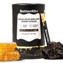 Jobb Alt Pure Himalayan Shilajit Sticks szerves mézzel, Saffron Affron 124; Easy to Consume Shilajit
