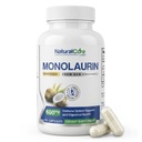 Természetes Cure Labs Premium Monolaurin - 600 mg, 100 kapszula