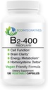 B2- 400 Tiszta Riboflavin - Idegrendszeri egészség, Homocisztein Detox, szív- és érrendszeri betegségek és tünetek