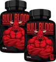 ONL Bull Blood Tesztoszteron booster - Magas potencia férfi fokozó tesztoszteron kiegészítés Stamina & Endurance - Test Booster Maca Root, Horny Goat Weed & Tongkat Ali - 120 kapszula (2- Pack)