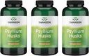 Swanson Psyllium Husk Diétás Fiber kiegészítés 610 mg 300 kapszula - (3 csomag)
