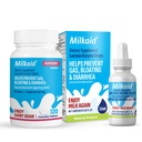 Tejsavas laktáz Enzyme Drops Tablets for Laktóz Intolerancia Relief 124; Prevents Gas, Bloating & Hasthea 124; Dairy Digestic Supplement