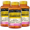 MASON NATURAL Cranberry erősen koncentrált 900 mg, 3 hónap ellátás, antioxidáns és immunrendszeri egészség, támogatja az egészséges vizelet, 3 csomag