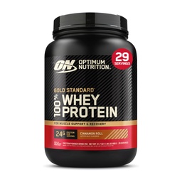 Optimum Táplálkozás New Flavor Gold Standard 100% Whey Protein Powder, Fahéj Roll, 2 font (csomagolás 1) (csomagolás május Vary)