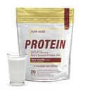 Essential Elements Pea Protein Powder - Nagyon Vanilla) 124; Low- carb Plant- Based Vegan Blend - Keto- Friendly és Gluten- Free X4; 20 Servings, 18oz
