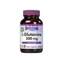 Bluebonnet Nutrition L- Glutamin 500mg, Támogatja az immunfunkciót, Nitrogén transzporter, Soy & Gluten- Free, Non- GMO, Kosher Certified, Vegan, 50 növényi kapszula, Fehér, 50 gróf