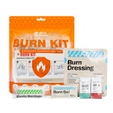 RHINO RESCUE Burn Kit, 4db Burn Dressings 4x4, "8db Burn Gel Packets 3.5g, 4db Burn Pad, First Aid Kit Cooling Sooting Cream Relief with Bandage, Nitrile Gloves, Scoler, Tape, HSA / FSA Areable