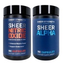 Gym God Pack - Nitric Oxide Supplement & Sheer Alpha T Booster
