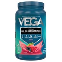 Vega All in One Nutrition Organic - 20g Plant- Based Pea Protein, Berry, 20 Servings, Vitamins A & C, Probiotics, Greens, Vegan, Keto, Gluten Free, 24.3oz (Packaging May Vary)