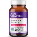 Új fejezet Napi kettős biológiai probiotikus + Prebiotikus Digestion & Microbiome Health, 100% Vegan, Soy Free, Non-GMO, 60 gróf (2 hónap ellátás)