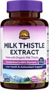 Vitaliown Organic Milk Thistle Antioxidáns Support, Detox & Cleansing, 120 Vegan Caps