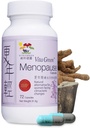 Vita Green Menopause Ergänzungen für Frauen, Hot Flashes Menopause Relief, Menopausal Symptome, Hormonelle Haut und Haar Zustand verbessern, Schlafentzug, Nachtschwärmen, 100% natürlich - 72 Kapseln