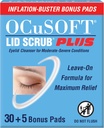 OCuSOFT Lid Scrub PLUS 35 - Előzetes nedvesített Levél- A szemhéjtörlő közepes és súlyos állapotok esetén - Moisturizing Eyelid Cleanser a maximális megkönnyebbülés esetén - 35