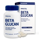 Immutol Immununterstützungsergänzung mit 750mg Beta Glucan 1,3 1,6 - Natürliche Inhaltsstoffe, hohe Potenz zur Erhöhung der Immunität und insgesamt Wellness, 60 Kapseln (60)