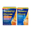 Theraflu Súlyos hideg megkönnyebbülés forró folyékony por Combo: 12ct Napközbeni / éjszakai méz citrom Flavor + 6ct Napközbeni mézginger Flavor