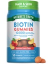 Nature 's Truth Biotin Gummeaux 124; 10000mpg