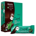 NuGo Dark Chocolate Mint Chocolate Chip, 13g Protein Bar, Vegan, Gluten Free, Non-GMO, Kosher Pareve, 12 Count