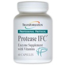 TRANSFORMATION THE GENESIS of GOOD HEALTH Enzyme Protease IFC Enzyme Supplement, Natürliche Unterstützung für Muskeln & Fatigue, mit High Rich Vitamin A, E, C, Zink, & Selen, Non-GMO, 60 Kapseln