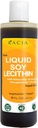 Kacia Pure Soy Lecithin Liquidad 124; Vegan Lecithin 8 oz 124; Natural Food Grade Emulgefier & Stabilizer for Baked Goods & Mediterrates
