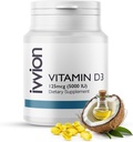 Certified Preservative- Free D3 vitamin 5000 NE Softfels kapszula - Gluten Free, Non-GMO - D-vitamin kiegészítő támogatás az egészséges csont izom és immunrendszer, Made in UK, 365 Count (1 éves ellátás)