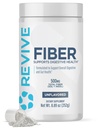 Revive MD Fiber Supplement for Digestive & Gut Health - 5g Dietary Fiber Támogatja az egészséges emésztési rendszer Psyllium Husk & More - 30 Servings, ízesítetlen