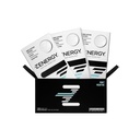 ZENERGY Energy Gum - Menta Flavor - 124; 50mg koffein + 35% B6 és 45% B12 Vita124; Vegan, 0 Cukor, 0 Kalóriák, 0 Gluten, 0 Aszpartám, Non-GMO, Instant Akció 124; 3 Pack = 24 Count