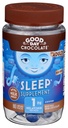 Jó napot csokoládé melatonin felnőttek számára [80 gróf] - Fair Trade Non-GMO csokoládé kamilla és Melatonin 1 mg - Felnőtt melatonin, felnőtt természetes alvási támogatás kiegészítése