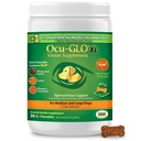 Ocu- GLO Cat & Dog for Eye Support - Rágható látás kiegészítés nagy és kis kedvtelésből tartott állatok gondozása Lutein, Omega3 Fatty acids, Grape Seed Extract & Antioxidants 30 XL rágószerek
