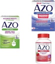 AZO UTI Pain Relief Bundle - AZO UTI Test Strips 3ct, AZO Húgyúti fájdalom Relief Max Strength 24ct, AZO Cranberry Pro Supplement 100ct