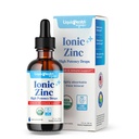 LIQUIDHEALTH USDA Organic Ionic Cink High Potency Drops - Trace Mineral Liquid vitamin kiegészítés felnőttek és gyerekek számára - Immune & Digestive Support, Skin & Wound Health - USA Made, Vegan, Non-GMO (2 oz)