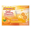 Emergen- C 1000mg C-vitamin Immuntámogatás Por Tangerine 30CT magában foglalja a cink, mangán, 7 B Vitaminok és elektrolitok vissza az iskolába Essentials