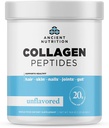 Ancient Nutrition Collagen Peptides, Collagen Peptides Powder, Unflavoled Hydrolized Collagen, Támogatja az egészséges bőr, ízületek, Gut, Keto és Paleo Friendly, 28 Servings, 20g Collagen per serving