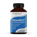 LifeSeasons Masculini- T - tesztoszteron támogató kiegészítés - Enhances Mental & Physic Aspects of Sexual and Athletic Performance - Támogatja a normál erectilis funkció - Javítja a libidó - 180 kapszula