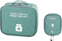Üres elsősegély zacskók, utazási orvosi táska, orvosi ellátmány Organizer Bag, Hordozható készlet Traveling, Autó, Otthon, Kempingezés, Iroda, Túrázás, Szabadtéri (Cationic Green)