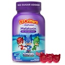 L 'il Critters PJ Maszk Melatonin gumi kiegészítők, 60 gumi