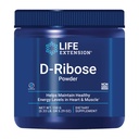 Life Extension D- Ribose Powder, Oldjuk fel folyékony celluláris energia termelés és támogatás szív és izom egészség, gluténmentes, nem GMO, vegetáriánus, 150 gramm