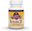 Forrás Naturals Resveratrol, a szív és az egészséges öregedés * 200 mg - 30 tabletta