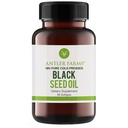 Antler Farmok - Fekete mag Softgel kapszula - 100% -os tisztaságú, szűz, Cold- Pressed 60 Softgels, 500mg - 2% Thymokinone, Török fekete kömény Nigella Sativa Seed Oil