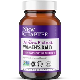 Új fejezet probiotikumok nőknek - 60 ct (2 hónapos ellátás), női napi probiotikumok Prebiotikumok és probiotikumok hüvelyi egészség & Chase Fa Hormonális támogatás, 100% vegetáriánus, Non-GMO