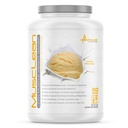 Metabolikus táplálkozás - Musclean - Milkshake, Whey High Protein Étkezés csere, Fenntartó táplálkozás, Alacsony szénhidrát, Keto Diet, Digesztikus Enzimek, Vanilla, 5 font (50 ser)