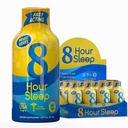 Vitamin Energy 8- óra alvás lövés vegyes berry 12 Pack, Melatonin, 5- HTP, GABA, Valerian, Levender, Alvástámogatás, mély pihenés és relaxáció, Zéró cukor, gluténmentes, Vegan, Kosher, 1,93 fl oz