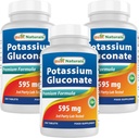 Legjobb naturálisok Kálium glukonát 595 mg 250 tabletta (250 db 3 darabos csomag)