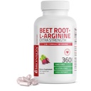 Bronson Beet Root + L- Arginine Nitric Oxide Production - Non-GMO, 360 Vegetáriánus kapszula