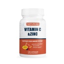 C-vitamin 1000mg cinkkel, rózsa csípőkkel és citrusfélékkel Bioflavonoidok, Immun Supplement Antioxidáns Védelem, 120 kapszula