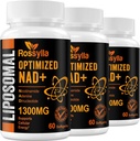 1300 MG Liposomal NAD + Supplementa124; Highest Absorption Effectivel124; Boosting NAD + Aging Defese, Cellular Energy, Longevity