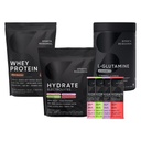 Sport Research Multi Flavor Hidrate Electrolytes Packets, Dutch Chocolate Whey Protein Izolát Por és íztelen L- Glutamin