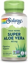 SOLARAY Super Aloe Vera Gel 8000mg | Natürlich härtende Aminosäuren, Vitamine, Mineralien, Enzyme und Antioxidantien für gesunde Verdauungsunterstützung | 100 CT