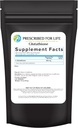Életre felírt L glutation por, tiszta redukált glutation, Tripeptid Amino Acides Glicin, Glutamin és Cystein, Antioxidánsok Kiegészítő Immuntámogatás (0.5oz / 14g)
