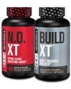 Jacked Factory Muscle Builder Supplement Stack - Épített -XT Muscle Builder & N.O. XT Nitric Oxide Boosting Agent for Dual Support (60 napos ellátás)